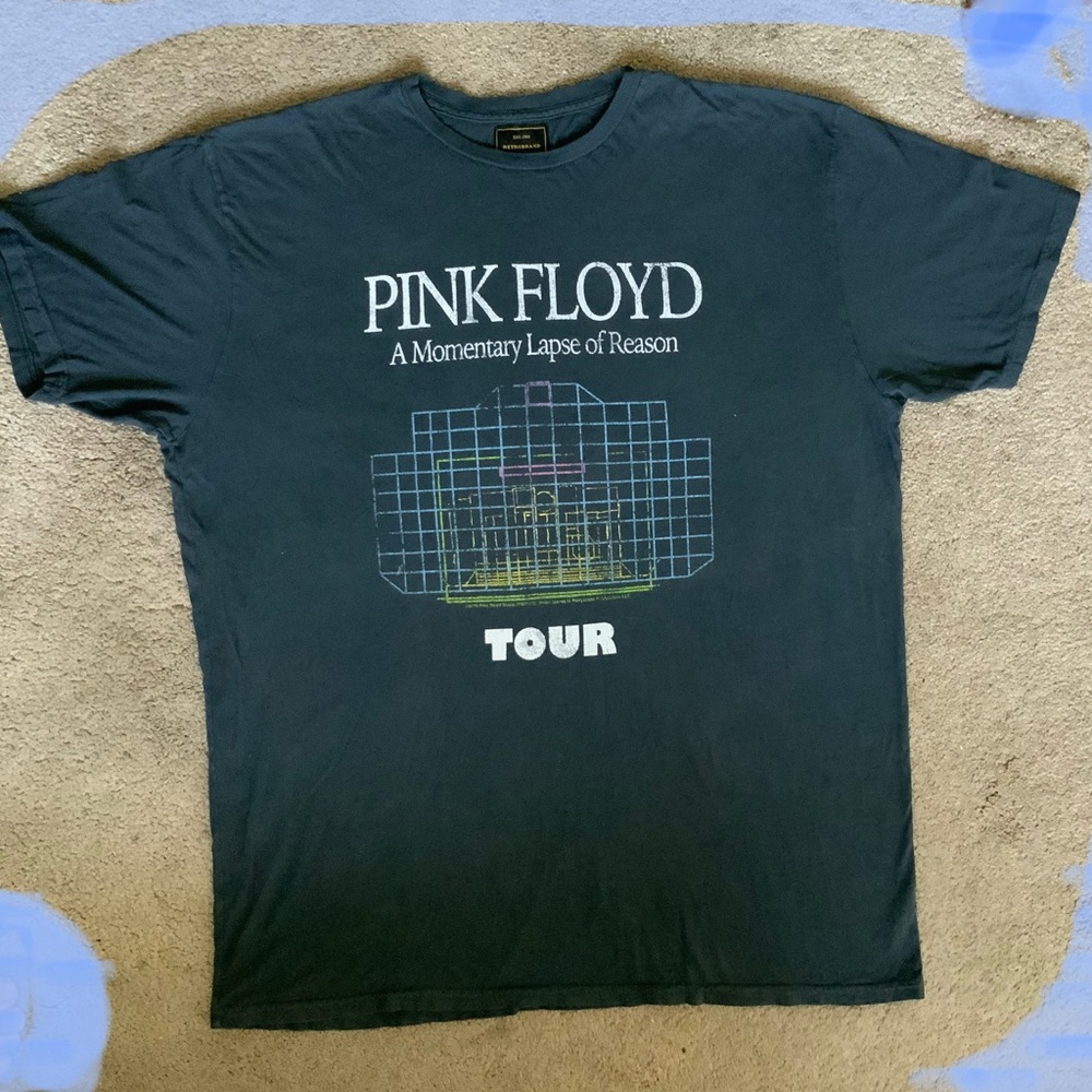 PINK FLOYD TOUR SHIRT. RE-ISSUE. Final price.